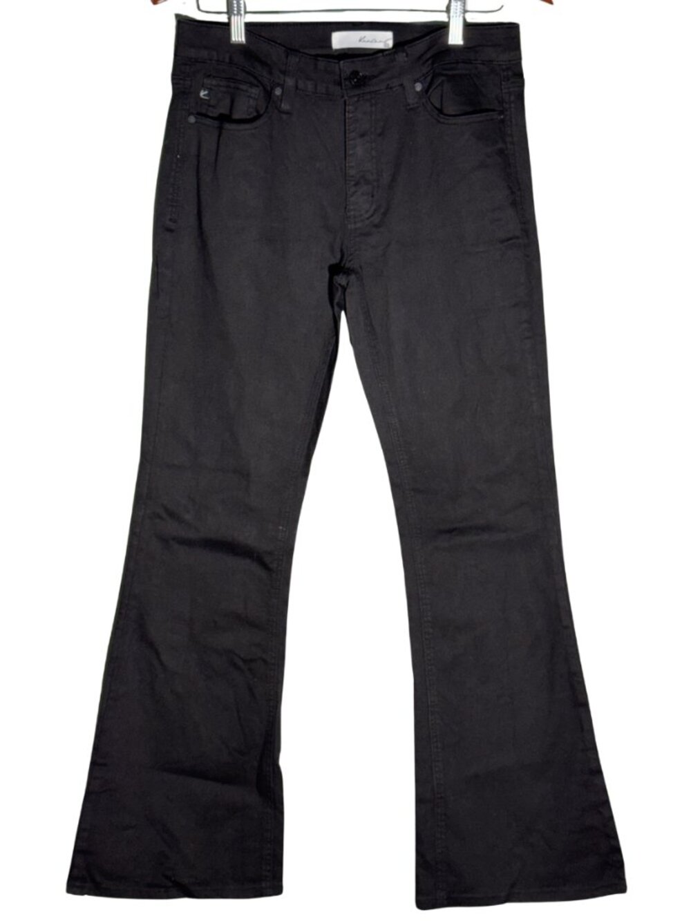 KanCan Black High Rise Flare Jeans Stretch Bootcut Denim 11/29